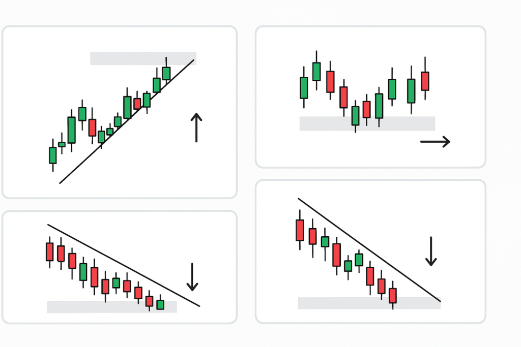 Time Frame Candle explained with candlestick charts and multiple time frame comparison